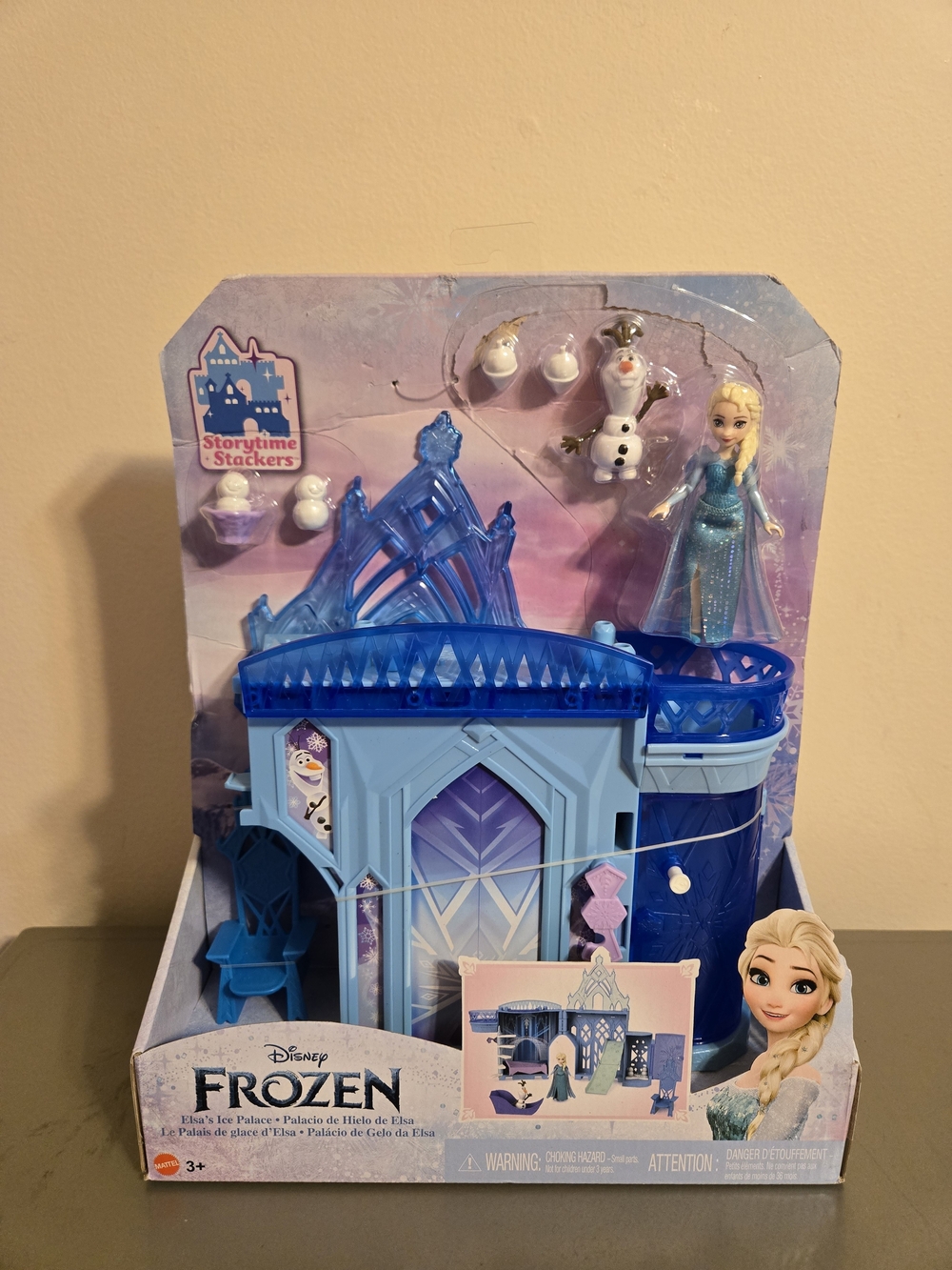 Mattel Disney Frozen Storytime Stackers Elsa's Ice Palace Playset